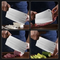 Couteaux de cuisine Sharp 4cr13 acier inoxydable cuisine ménage cuisine légumes couteau à découper couteau pour chef de cuisine