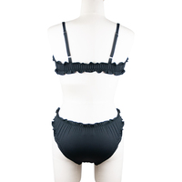 Soutien-gorge transparent sexy en dentelle à couvrance totale pour femme, bretelles réglables, respirant, léger, confortable au quotidien, vente en gros OEM, logo personnalisé, ensemble