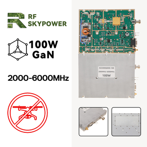 Fonte de Sinal RF de Alta Potência 100W 2000MHz-6000MHz, Módulo Amplificador de Potência RF GaN para Proteção de Segurança Aérea C-UAS - Product Image 1