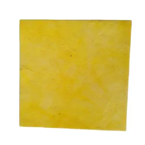 48 kg/m3 ignifugo calore materiale foglio di alluminio affrontato glasswool board per isolamento termico