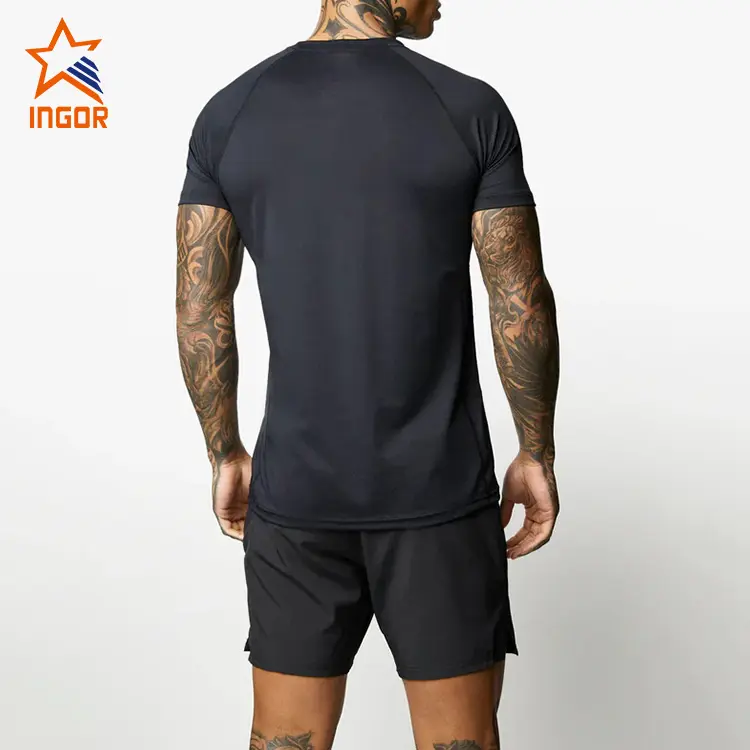 Ingor Custom 2024 New Fashion Compression T Shirts Pour Hommes Oversize T-Shirt Man