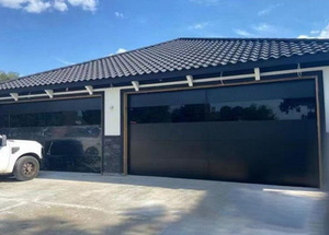 <span class=keywords><strong>Porte</strong></span> <span class=keywords><strong>de</strong></span> <span class=keywords><strong>garage</strong></span> moderne <span class=keywords><strong>de</strong></span> luxe en aluminium à moteur automatique en verre à pleine vue avec lunettes Portes <span class=keywords><strong>de</strong></span> <span class=keywords><strong>garage</strong></span> - Product Image 4