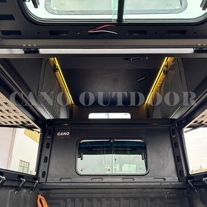 Carpa de Techo Plegable de Aluminio Directo de Fábrica para Camionetas Tacoma, Ford Ranger, Jeep <span class=keywords><strong>Gladiator</strong></span> y Overland - Product Image 4