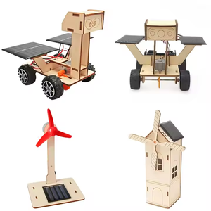 ソーラーシステム木製モンテッソーリ玩具幹子供向け教育玩具Diyサイエンスキット工場卸売 - Product Image 3