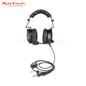 Casque téléphonique d'aviation passif 23dB avec suppression du bruit de microphone flexible pour les pilotes - Product Image 5