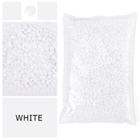 Vente en gros dos plat 2/3/4/5mm résine strass macaron série Strass sac en vrac strass 50000 pièces/sac