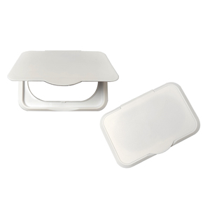 Bán Buôn Trắng Nhựa Mô Ướt Khăn Lau Bao Bì Lật Top Cap Nắp Mô Ướt Bìa - Product Image 5