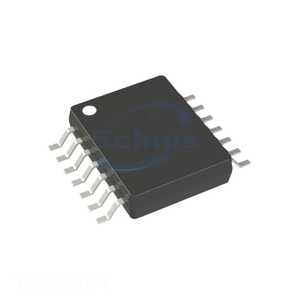 Chip Manufacturer Channel IC OPAMP GP 4 CIRCUIT 14TSSOP TSV854AIYPT Ic Electronic Component Chip Integrated Circuit 14 TSSOP (0. - Product Image 1