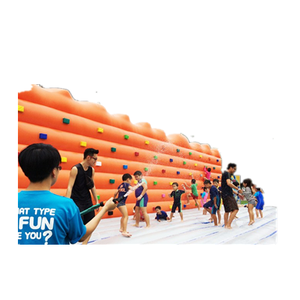 Inflatable climbing wall <span class=keywords><strong>for</strong></span> adult and children through <span class=keywords><strong>the</strong></span> wall - Product Image 1