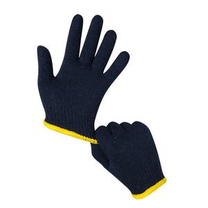 Guantes de Trabajo de Algodón Azul Oscuro de Calibre 10, Lavables, Resistentes y Tejidos a Mano, Más Vendidos - Product Image 4
