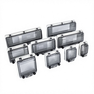 Boîtier Électrique Extérieur Étanche IP67 en ABS/PC Anodisé avec Couvercle Transparent Verrouillable pour Disjoncteur - Product Image 3