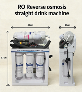 Système d'osmose inverse RO 5 étapes 100G/400G/600G, traitement <span class=keywords><strong>de</strong></span> l'<span class=keywords><strong>eau</strong></span> industrielle, purificateur d'<span class=keywords><strong>eau</strong></span> commercial pour hôtel, cafétéria, maison - Product Image 3