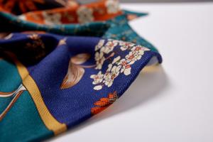 2026 New Silk <strong>Wool</strong> Square Scarf <strong>Shawl</strong> Headscarf Fashion Scarf Silk <strong>Wool</strong> Shaw - Product Image 6