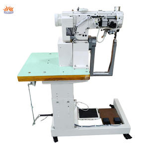 Machine à coudre industrielle haute précision à bras long de 35 cm, bras en <span class=keywords><strong>U</strong></span> pivotant à 180 degrés, pied marcheur simple en fer, haute vitesse - Product Image 3