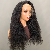 Perruque en dentelle HD naturelle bouclée sans colle, densité 250 %, 100 % cheveux humains vierges, 7x5 13x4, vente en gros