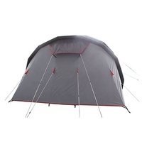 Tente gonflable de luxe pour 4 à 6 personnes avec fenêtre supérieure et ventilation arrière, imperméable quatre saisons, design une chambre et un salon