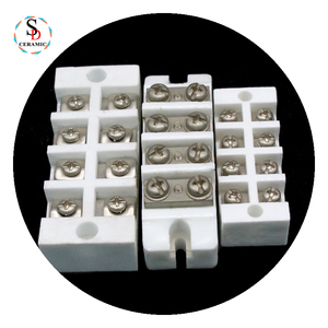 Conector de bloque de terminales de cerámica de esteatita de alta frecuencia de aislamiento eléctrico para conexión de cable - Product Image 2