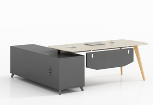 Foshan JUOU <strong>Office</strong> Furniture <strong>Desks</strong> Modern <strong>Office</strong> <strong>Desk</strong> <strong>L</strong> <strong>Shape</strong> Executive Cheap Wooden <strong>Office</strong> <strong>Desk</strong> Design - Product Image 3