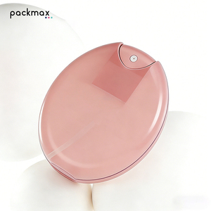 Travel Refillable 20ml 30ml Oval Card-Type <b>Pump</b> Fine Mist Spray Bottle Elliptical <b>Small</b> PP Material Hydrating Mist Perfume - Product Image 1