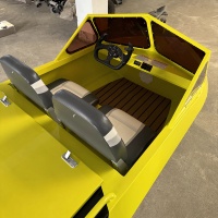 Bateau électrique à deux places, jet-ski 20KW pour la navigation panoramique, le tourisme, le commerce extérieur, le divertissement interactif