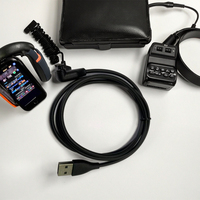 Kabel USB 2.0 Pengisian Cepat Grosir HL 1M PVC TPE Silikon Kepang Konduktor Tembaga Murni untuk Smart Watch iPhone Garmin Fenix