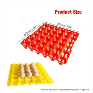 Recyclable <b>Plastic</b> Egg Tray Each Tray Holds 30 Eggs for <b>Animal</b> Husbandry Strengthen Type Egg Tray - Product Image 3