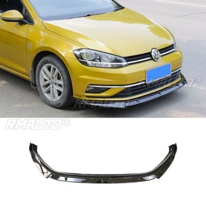 Para Volkswagen Golf 7.5 Gen 18-19, Kit de Carrocería con Difusor y Protector de Parachoques Delantero, Color Negro Brillante, Pieza de Modificación - Product Image 2