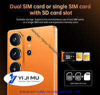 Téléphone portable 5G S26 Ultra débloqué 22G+2TB, appareil photo 108MP, stylet intégré, double SIM, version globale, smartphone Android 15, charge rapide