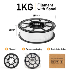 Filament PLA haute vitesse <span class=keywords><strong>Geeetech</strong></span> Factory OEM/ODM, vente en gros, personnalisé, 1 kg, 300 mm/s, HS-PLA, multicolore, filament pour imprimante 3D - Product Image 3