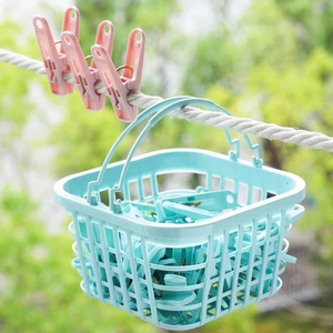 30Pcs Nhựa Khô Clip Nhỏ Windproof Quần Áo <span class=keywords><strong>Pegs</strong></span> Thiết Kế Linh Hoạt Móc Áo Lớn Giỏ Túi Cho Kim Loại Vải Chất Liệu Công Cụ - Product Image 1