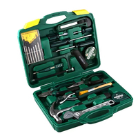Ensemble d'outils à main pour la maison de 22 pièces, comprenant un marteau, des pinces, des tournevis, un ruban à mesurer - Kit durable pour la réparation et l'entretien à domicile
