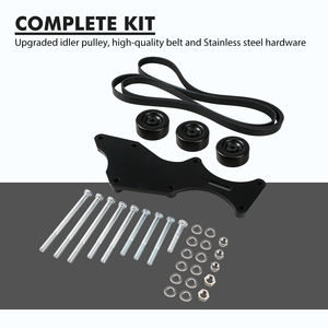 Комплект стальных креплений BEVINSEE LS <span class=keywords><strong>Triple</strong></span> для генератора для грузовиков GM с двигателями Vortec V8 (бензин), 4.8, 5.3, 6.0, 6.2 л, 2000-2013 гг., GMC Yukon, Hummer - Product Image 5