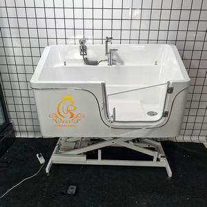 Équipement de toilettage pour animaux de compagnie EUR, baignoire électrique en fibre de verre pour animaux de compagnie, baignoire de toilettage pour chiens, station de lavage, <span class=keywords><strong>spa</strong></span> pour animaux de compagnie, baignoire - Product Image 5