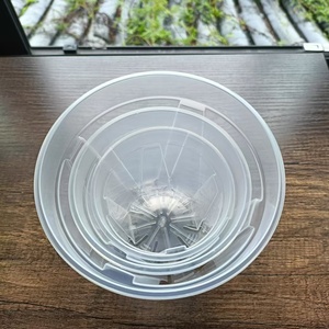 Bán Buôn Rõ Ràng Nhựa Chậu Hoa Và Giỏ Với Lỗ Trong Suốt Trồng Cho Nhà Và Vườn Sử Dụng - Product Image 4
