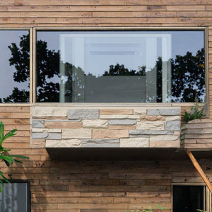 Panel de Pared 3D Moderno de Poliuretano con Aspecto de Piedra, Ligero, Impermeable, Bloque de Roca Artificial para Interiores y Exteriores, Paredes de Hoteles - Product Image 3