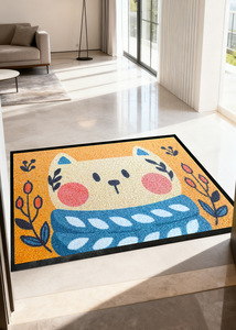 Custom logo nylon doormat Waterproof <b>outdoor</b> doormat Dust removal entry <b>mat</b> Logo door <b>mat</b> <b>Outdoor</b> nylon doormat - Product Image 4