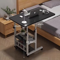 Vente directe d'usine, mini table de bureau, table mobile réglable, bureau portable, table réglable