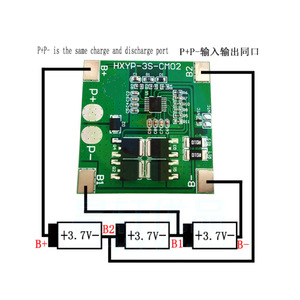 HXP-3S-CM02 3S 12V 12.6V Placa de Protección de Batería de Iones de Litio 14A para Dispositivos de Pulverización - Product Image 4