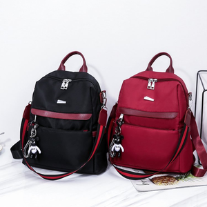 Herald Fashion — sacs à dos en Nylon pour femmes, sac à dos pour filles, sacoche d'école, à bandoulière pour dames, <span class=keywords><strong>cartable</strong></span> à la mode - Product Image 6