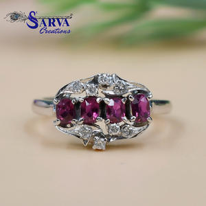 Nuevo anillo de diseño irregular personalizado, anillos de joyería fina de Plata de Ley 925, anillos personalizados, fabricante de joyas Sarva Creation - Product Image 1