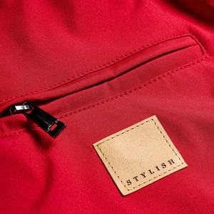 Rainbow Spray Streetwear produsen ODM/OEM jaket kerja kasual pria pakaian kerja longgar ritsleting luar ruangan jaket pelatih untuk pria - Product Image 2