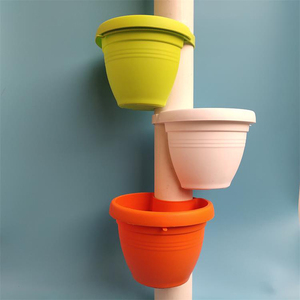 Macetas Apilables de Plástico PP de Alta Calidad, Macetas Semicirculares para Plantas, Venta al por Mayor, Proveedor B2B - Product Image 1