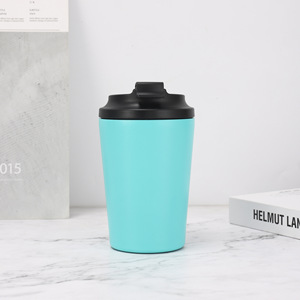 Vaso Térmico Personalizado con Logotipo, de Acero Inoxidable de Doble Pared, 12 oz, Reutilizable, para Café, Taza de Viaje con Tapa - Product Image 4