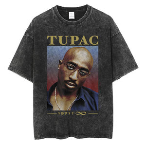 Magliette effetto vintage Rapper <span class=keywords><strong>Tupac</strong></span> 2pac All Eyez on Me Hip Hop - Product Image 5