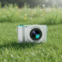 Appareil photo numérique 4K avec écran rotatif à 180°, 64MP, autofocus, anti-vibration, mode beauté pour vlogging YouTube