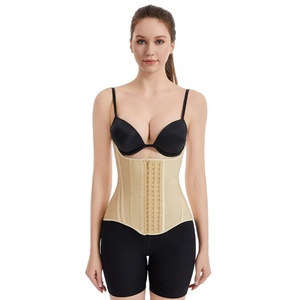 Sculpt Latex Waist Trainer Shaper Cincher Flat Stomach Custom Women's Slimming Sheath Corset Colombian Shaping Girdles for Women - Product Image 3