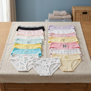Caleçon Boxer pour Garçons et Tout-Petits en Coton Premium Anti-Bactérien Écologique Séchage Rapide Respirant Motif Uni En Stock - Product Image 3