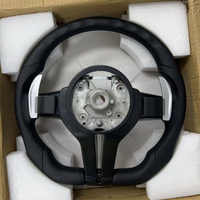 Volant de voiture de sport pour BMW M3 F10 F30 F20 E90 F87 F15 F21 E71 M6 F80 M5 F01 E92 E87 F36 Volant en cuir noir