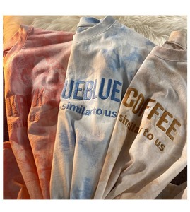Camisetas Baratas con Letras Bordadas para Parejas, Camisetas de Manga Corta, Camisetas Holgadas de Verano para Estudiantes, Camisetas para Mujer - Product Image 6