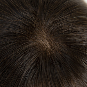 Listo para Enviar: Topper de Cabello Humano Rubio Personalizado de 5x3 Pulgadas con Flequillo para Mujeres, con Clip - Product Image 3